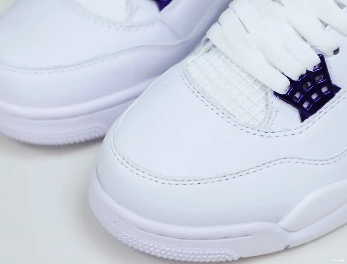 4 JORDAN METALLIC PURPLE AIR 0503